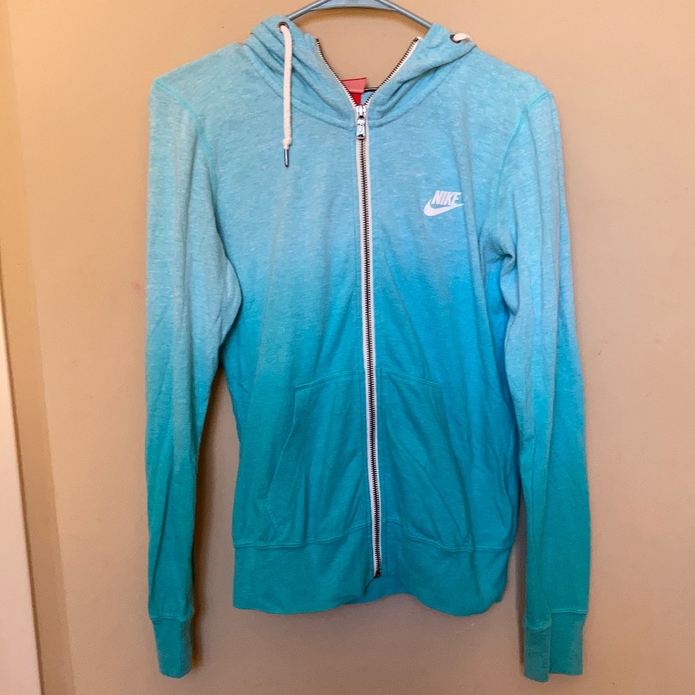 Great two toned Nike Zipper Hoodie